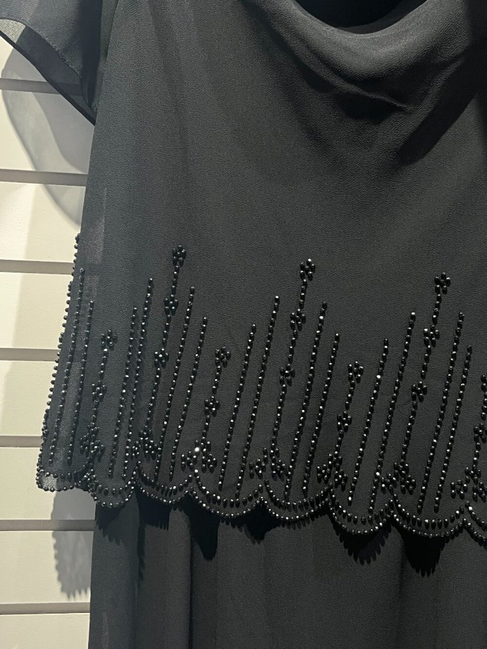 Coldwater Creek Black Tiered Formal Dress - Picture 2 of 9
